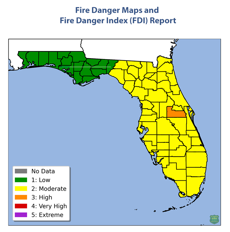 Florida Fire Risk Map